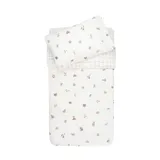 Jollein Dekbedovertrek – 100×140 cm - Animal Friends