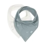 Jollein Twinkling Slab Bandana - 2 Pack - Sea Green