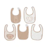 Jollein Slab Jersey Waterproof - Miffy Heads - 5 Stuks