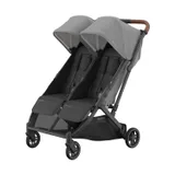 UPPAbaby MINU Duo Buggy - Greyson Carbon Frame Met Bruin Leer