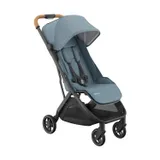 UPPAbaby MINU V3 Buggy Dillan - Stone Blue/Carbon Frame Met Zandbruin Leer