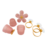 Little Dutch Badwand Bekers - Bloem