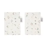 Witlof For Kids Vintage Flowers Tetra Washand - 2 Stuks