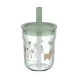 Mepal Little Farm Kinderglas Met Rietje Mio - 250 ml 