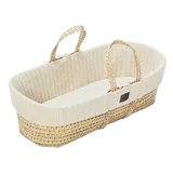 The Little Green Sheep Natural Knitted Moses Linen