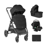 Kikkaboo Kinderwagen 3-in-1 - Ava - Zwart