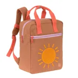 Lässig Little One & Me Small Backpack Square - GOTS - Caramel