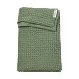 Meyco Ledikantdeken Waffle Cotton Olive Green 100x150 cm