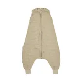 Meyco Baby Uni Zomer Slaapoverall Jumper - 104 cm - Pre-Washed Hydrofiel - Sand