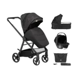 Puck Kinderwagen 3-in-1 - Fleur - Ebony