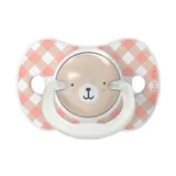 Suavinex Wild & Free SX Pro Fopspeen Symmetrisch - 6-18Mnd - 2 Stuks - Silicone - Roze Glow In The Dark