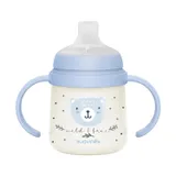 Suavinex Wild & Free Beker Met Handvaten - 150ml - 6Mnd+ - Blauw