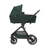 Maxi-Cosi Oxford Plus Kinderwagen - Twillic Green (Dark Frame + Brown Leather)