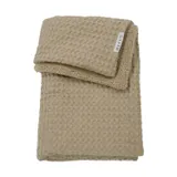 Meyco Baby Ledikantdeken Wafel Teddy Taupe 100 x 150 cm