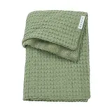 Meyco Baby Wiegdeken Wafel Teddy Olive Green 75 x 100 cm