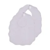 Meyco Baby Wavy Slab Met Klittenband - 2 Stuks - Badstof - Soft Lavender