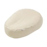Meyco Baby Uni Relaxhoes Voedingskussen - Pre-Washed Hydrofiel - Soft Sand