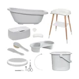 Bébé-Jou Sense Badset 8 Delig - Light Grey  