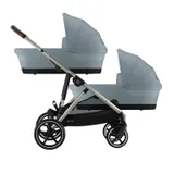 Cybex Tweelingwagen Gazelle S Stormy Blue - Light Blue