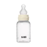 Bibs Fles - Slow Flow - 150 ml - Silicone - Ivory