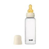 BIBS Fles - Medium Flow - 270 ml - Latex - Ivory - Ronde Speen 
