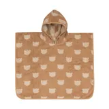 Jollein Badponcho Badstof Jacquard Teddy Bear Reversible