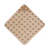 Jollein Badcape Badstof 75x75cm Jacquard Teddy Bear