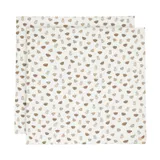 Jollein Miffy And Friends Hydrofiele Doek Large - 2 Stuks - 115 x 115 cm 