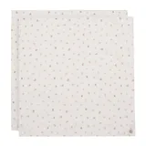 Jollein Hydrofiele Doek - Animal Friends - Large - 115x115 cm - 2 Stuks