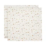 Jollein Tetra Doeken - 2 Stuks - 115 x 115 cm - Miffy Family Farm