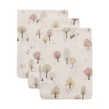 Jollein Hydrofiel Washandje - Tiny Park - 15x20 cm - 3 Stuks