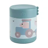 Done By Deer Food Jar - Tiny Farm - Blue