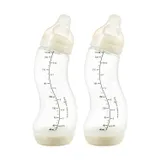 Difrax S-fles Natural – 250 ml – 2-pack – Ivory/Ivory