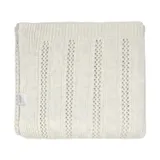 Lodger Dreamer Deken - 80 x 100 cm - Pointelle Merino - Birch