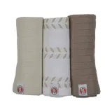 Lodger Swaddler Solid Matcha Birch 3-Pack 70x70