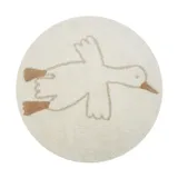 Puck Goose Vloerkleed - 90 cm - Creme
