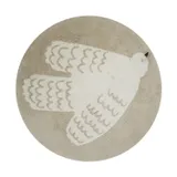 Puck Bird Vloerkleed - 90 cm - Tuft Beige