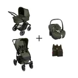 ABC Design Salsa 5 Air Kinderwagen Incl. Maxi-Cosi Pebble 360 Pro2 - Avocado