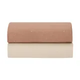 Snüz Hoeslaken Snuzpod Co-Sleeper - 2 Pack - Blush Dot