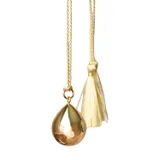 Bola Satin Drop Zwangerschapsketting - One Size - Gold