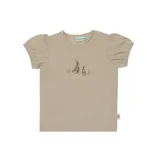 Babylook Lavender T-Shirt Korte Mouw Bunny - Maat 56 - Oyster Gray
