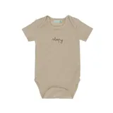 Babylook Romper Korte Mouw - Maat 50 - Oyster Gray 