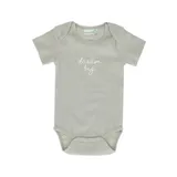 Babylook Romper Korte Mouw - Maat 50 - Mineral Grey