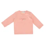 Babylook T-Shirt Love You - Maat 50 - Peach Bud 