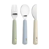 Lässig Bestek met Siliconen Handvat Happy Fruits Lemon