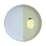 Lässig Happy Fruits Bord - Siliconen - Lemon