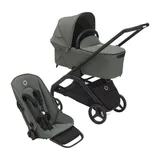 Bugaboo Kinderwagen Dragonfly Complete Black Frame / Forest Green Bekleding