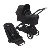 Bugaboo Kinderwagen Dragonfly Complete Black Frame / Midnight Black Bekleding