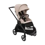 Bugaboo Wandelwagen Dragonfly Black Frame / Desert Taupe Zitje / Desert Taupe Sun Canopy