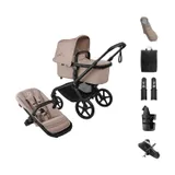 Bugaboo Fox 5 Renew Kinderwagen 2-in-1 - Essential Bundel - Black / Desert Taupe